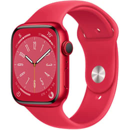 Apple Watch () 2023 GPS + Cellular 45 - Aluminium Red - Sport band Red