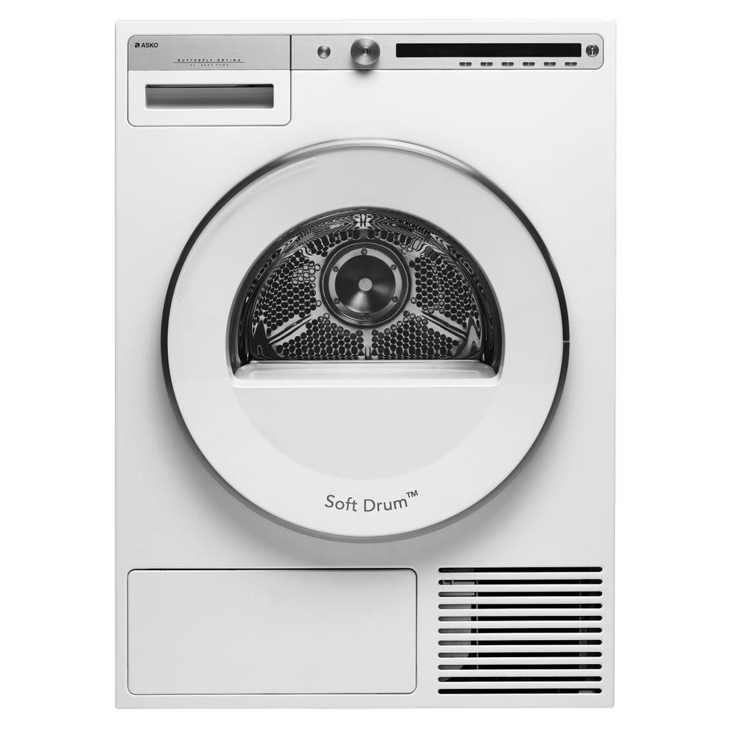 Asko T411HD.W Heat pump tumble dryer Front load Back Market