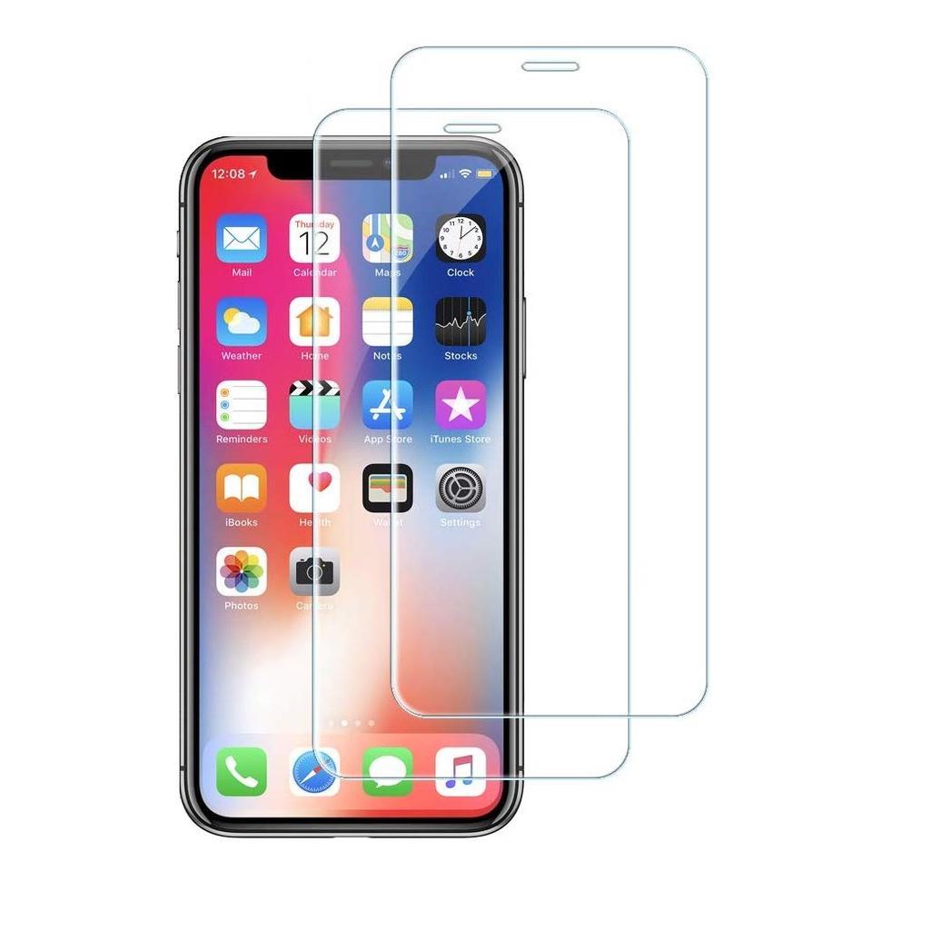 Protective screen iPhone X/XS Tempered glass Transparent Back Market