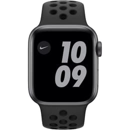 Apple Watch (Series 6) GPS + Cellular 44 - Aluminium Space Gray - Nike  Sport band band Black | Back Market