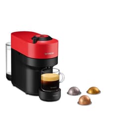 Espresso with capsules Nespresso compatible Krups Vertuo Pop L - Red/Black
