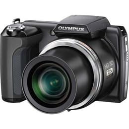 Compact SP-610UZ - Black + Olympus 22x Wide Optical Zoom ED 28–616mm f/3.3–5.7 f/3.3–5.7