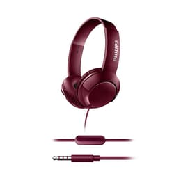 Philips SHL3075RD wired Headphones with microphone - Red