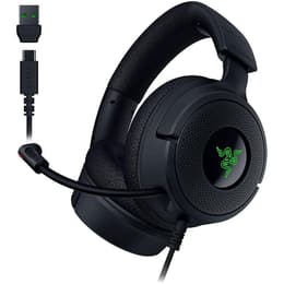 Razer Kraken V4 X noise-Cancelling gaming wired Headphones with microphone - Black
