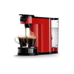 Pod coffee maker Senseo compatible Philips Switch HD6592/81 1L - Red/Black