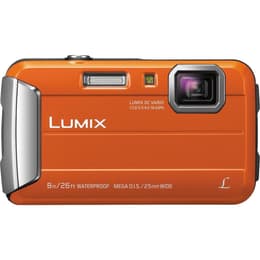 Compact Lumix DMC-FT30 - Orange + Panasonic Lumix DC Vario 25-100mm f/3.9-5.7 f/3.9-5.7