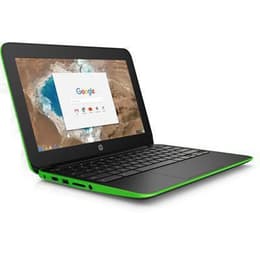 HP Chromebook 11 G4 Celeron 2.1 GHz 16GB eMMC - 4GB AZERTY - French