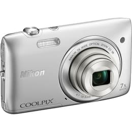 Nikon Coolpix S3500 Compact 20 - Grey