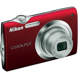 Nikon Coolpix S3000 Compact 12 - Red