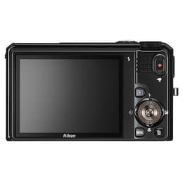 Compact S9100 - Black + Nikon Nikkor 18x Wide Optical Zoom 4.5-81.0 mm f/3.5–5.9