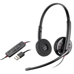 Plantronics Blackwire C320M noise-Cancelling wired Headphones with microphone - Black