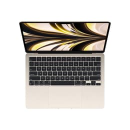 MacBook Air 13-inch (2022) - Apple M2 8-core and 10-core GPU - 16GB RAM - SSD 512GB - QWERTY - English