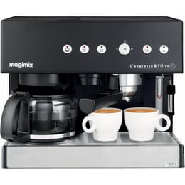 Espresso coffee machine combined Paper pods (E.S.E.) compatible Magimix 11422 Auto 1.4L - Black