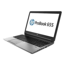 HP ProBook 655 G1 15-inch (2013) - A8-5550M - 4GB - HDD 500 GB AZERTY - French