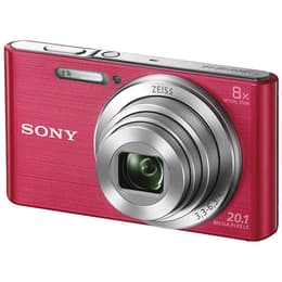 Compact Cyber-shot DSC-W830 - Pink + Sony Zeiss Vario-Tessar 25–200mm f/3.3-6.3 f/3.3-6.3