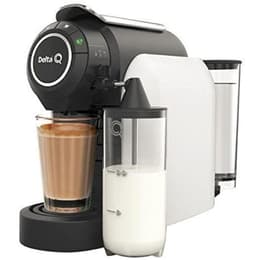 Espresso coffee machine combined Nespresso compatible Delta Q Milk Qool Evolution 1L - White