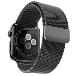 Apple Watch (Series 2) 2016 GPS 42 - Stainless steel Black - Milanese Black