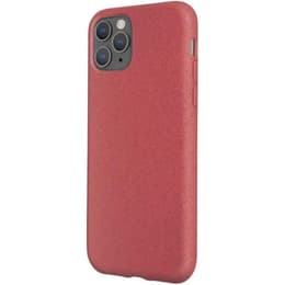 Case iPhone 14 Pro Max - Natural material - Red