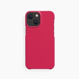 Case iPhone 13 Mini - Natural material - Red