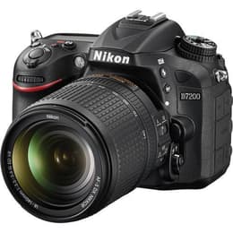 Reflex D7200 - Black + Nikon AF-S DX Nikkor 18-140mm f/3.5-5.6G ED VR f/3.5-5.6G