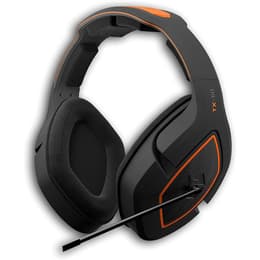 Gioteck TX-50 gaming wired Headphones with microphone - Black/Orange