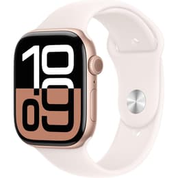 Apple Watch Series 10 (2024) GPS + Cellular 46 mm - Aluminium Rose Gold - Sport band
