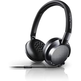 Philips NC1 noise-Cancelling wired Headphones with microphone - Black/Grey