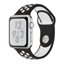 Apple Watch (Series 4) 2018 GPS 44 - Aluminium Silver - Sport Nike Black/White