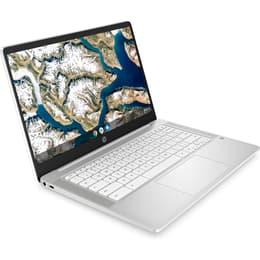 HP Chromebook 14 Celeron 1.1 GHz 64GB eMMC - 4GB QWERTY - English