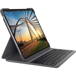 Logitech Keyboard QWERTY English (UK) Wireless Backlit Keyboard ‎Slim Folio Pro for iPad Pro 12.9-inch