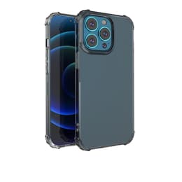 Case iPhone 13 Pro - Silicone - Black/Transparent