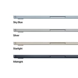 MacBook Air 13-inch (2025) - Apple M4 10-core and 8-core GPU - 16GB RAM - SSD 256GB - QWERTY - English