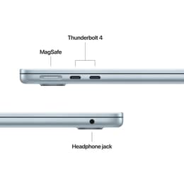 MacBook Air 13-inch (2025) - Apple M4 10-core and 8-core GPU - 16GB RAM - SSD 256GB - QWERTY - English