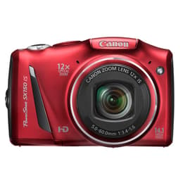 Canon PowerShot SX150 IS Compact 14 - Red