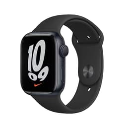 Apple Watch Series 7 (2021) GPS + Cellular 45 mm - Aluminium Midnight - Sport band Black