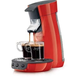 Pod coffee maker Senseo compatible Philips HD7825/91 L - Red