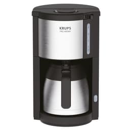 Coffee maker Without capsule Krups Pro Aroma KM305D 1L - Black/Silver