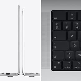 MacBook Pro 14-inch (2021) - Apple M1 Pro 10-core and 16-core GPU - 16GB RAM - SSD 512GB - QWERTY - English