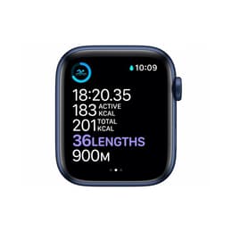 Apple Watch Series 6 (2020) - (band not included) - GPS + Cellular 40 mm - Blue Aluminium