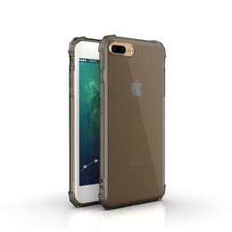 Case iPhone 7 Plus/8 Plus - Silicone - Black/Transparent