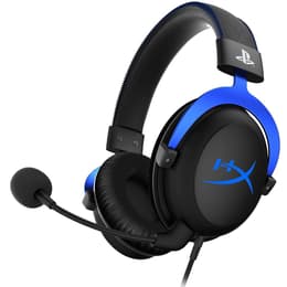 Hyperx HX-HSCLS-BL/EM noise-Cancelling gaming wired Headphones with microphone - Black/Blue