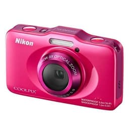 Compact Coolpix S31 - Pink Nikon Nikkor 3X Optical Zoom 4.1-12.3mm f/3.3-5.9 f/3.3-5.9