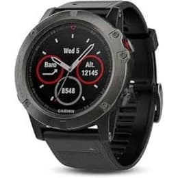 Smart Watch Garmin HR GPS Fenix 5X Plus - Black