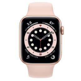 Apple Watch Series SE 1 (2020) GPS 44 mm - Aluminium Gold - Sport band Pink