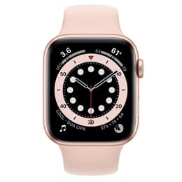 Apple Watch (Series SE) 2020 GPS 44 - Aluminium Gold - Sport band Pink