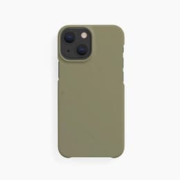 Case iPhone 13 Mini - Natural material - Green