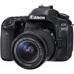 Canon EOS 80D Reflex 24,2 - Black