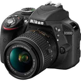 Reflex D3300 - Black + Nikon AF-P DX 18-55mm f/3.5-5.6G VR f/3.5-5.6