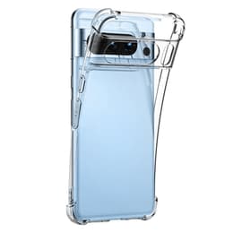 Case Pixel 8 Pro and 2 protective screens - TPU - Transparent