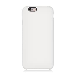 Case iPhone 6 Plus/6S Plus/7 Plus/8 Plus and 2 protective screens - Silicone - White